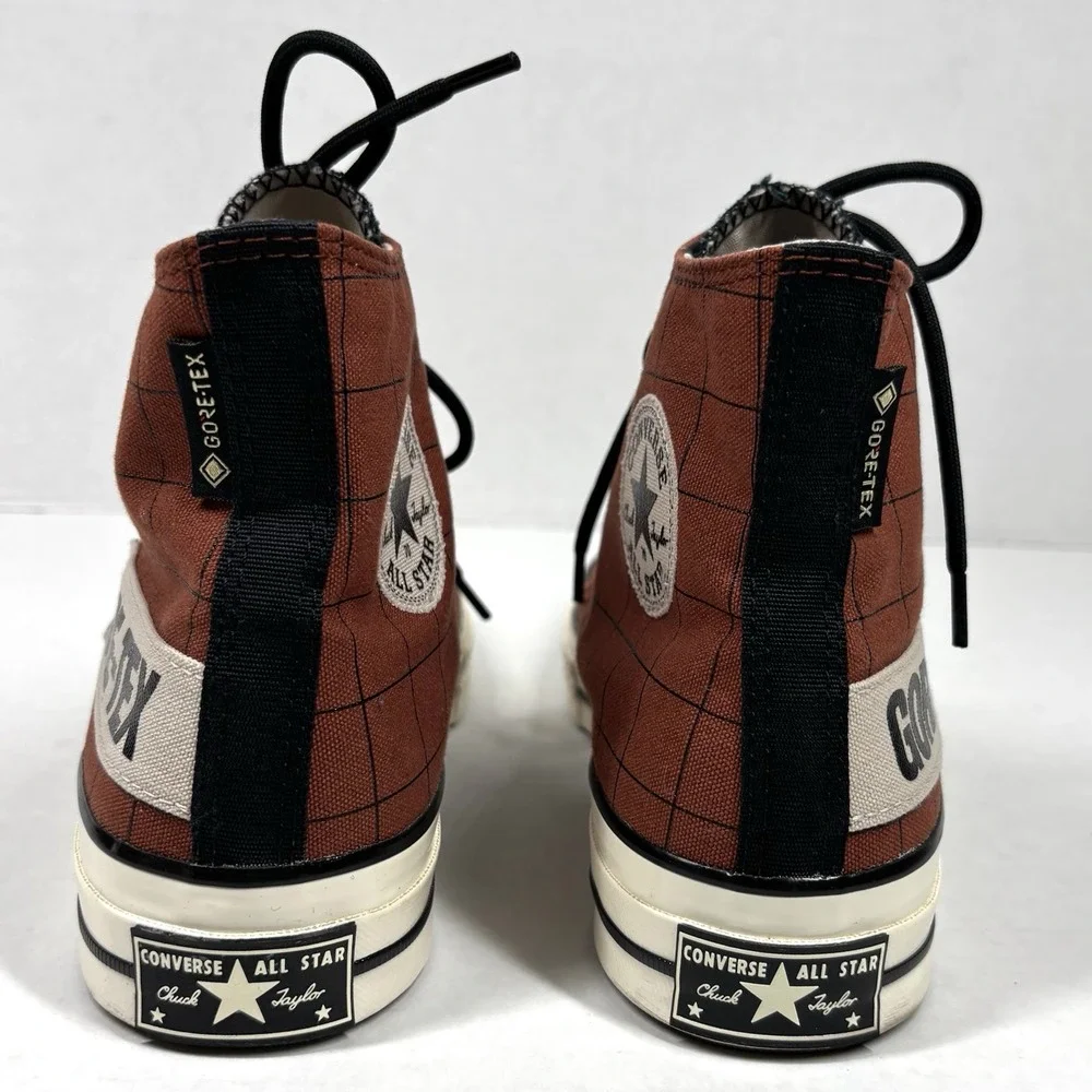 Converse Chuck‎ 70 GTX 171442c CEDAR BARK/EGRET/BLACK Shoes Mens 8.5 Womens 10.5